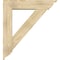 Ekena Millwork Traditional Traditional Rough Sawn Bracket w/ Offset Brace, Douglas Fir, 8"W x 36"D x 40"H BKT0806X36X40TRA01RDF - alternate 2